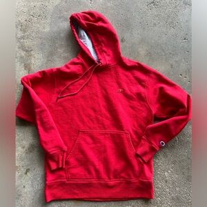 Champion Men's Red Hoodie
